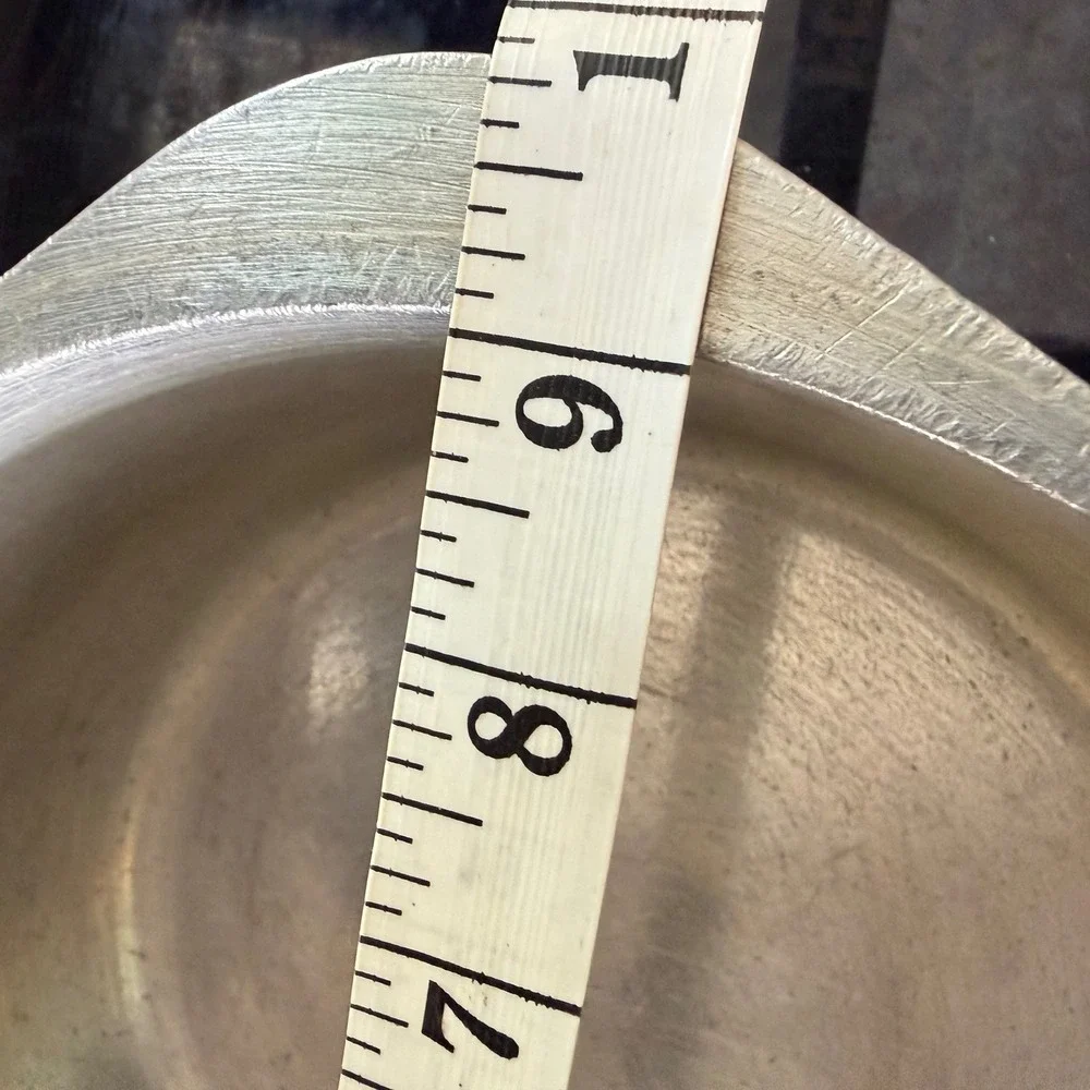 Vintage Club Aluminum 4 Qt Dutch Oven Stock Pot Lid Harvest Gold Yellow 10